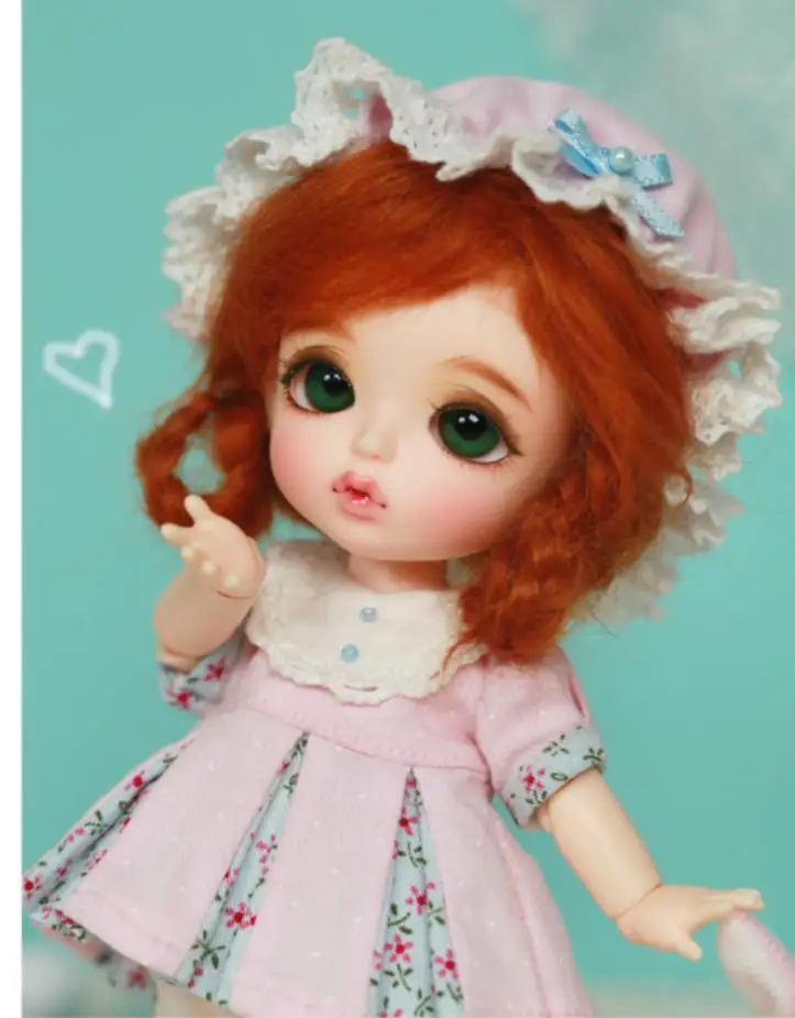 1/8 bjd кукла Caso Branca de Neve boneca amarello Cabeca Chu ver. Софии|Куклы| |