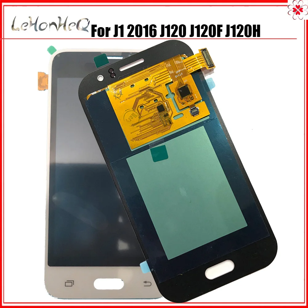 

New Super AMOLED LCD For Samsung Galaxy J1 2016 J120 J120F J120H J120T LCD Display Touch Screen Digitizer Assembly Repair parts