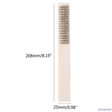 6Row стальной медный провод деревянная ручка скребок для полировки шлифовки очистки-38