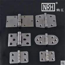 NRHstainless steel Chassis Heavy duty hinge Hardware electric cabinet hinge International standards for environmental protection