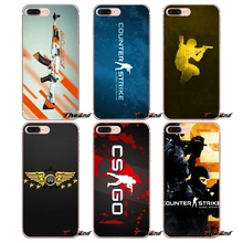 Чехол для Apple iPhone X 4 4S 5 5S SE 5C 6 6S 7 8 Plus 6Plus 7plus 8plus Fundas Coque counter strike CS GO плакат с изображением оружия мягкий чехол