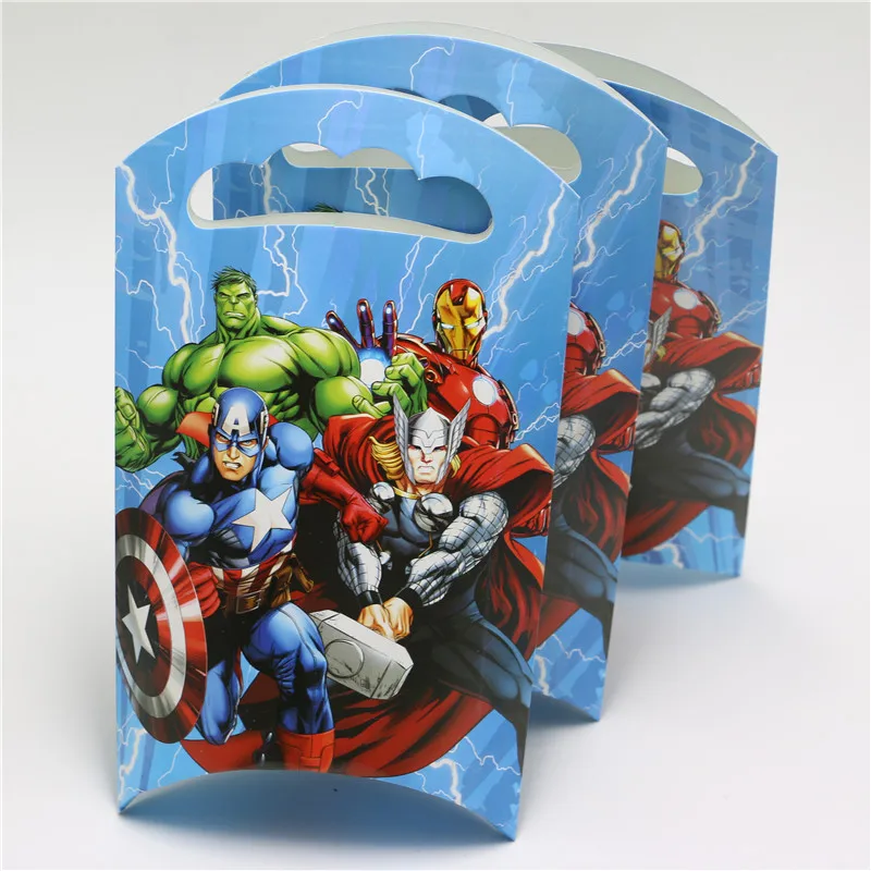 10pcs Lot Party Supplies Birthday Avengers Alliance French 10pcs Lot Party Supplies Birthday Avengers Alliance French Fries Box Theme Decoration Paper Gift Bag Candy On Aliexpress Alibaba Group