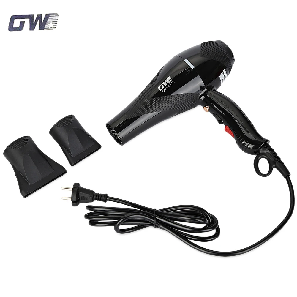 

Guowei GW - 4900 Electric Powerful Hair Dryer Portable Traveller Household Compact Hot Cold Air EU PLUG 220V 6000W Styling Tools