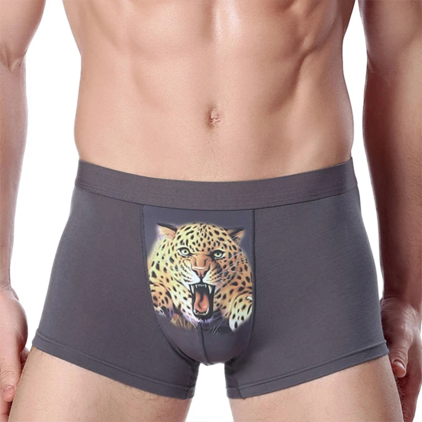Printed Sexy Underwear Tiger Head Cool Underwear|underwear string|underwear a...