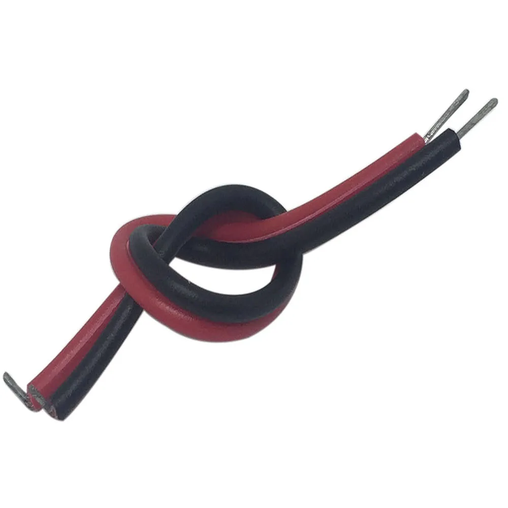 Buy 10mm 22AWG LED cables 2pin extend wire power cord