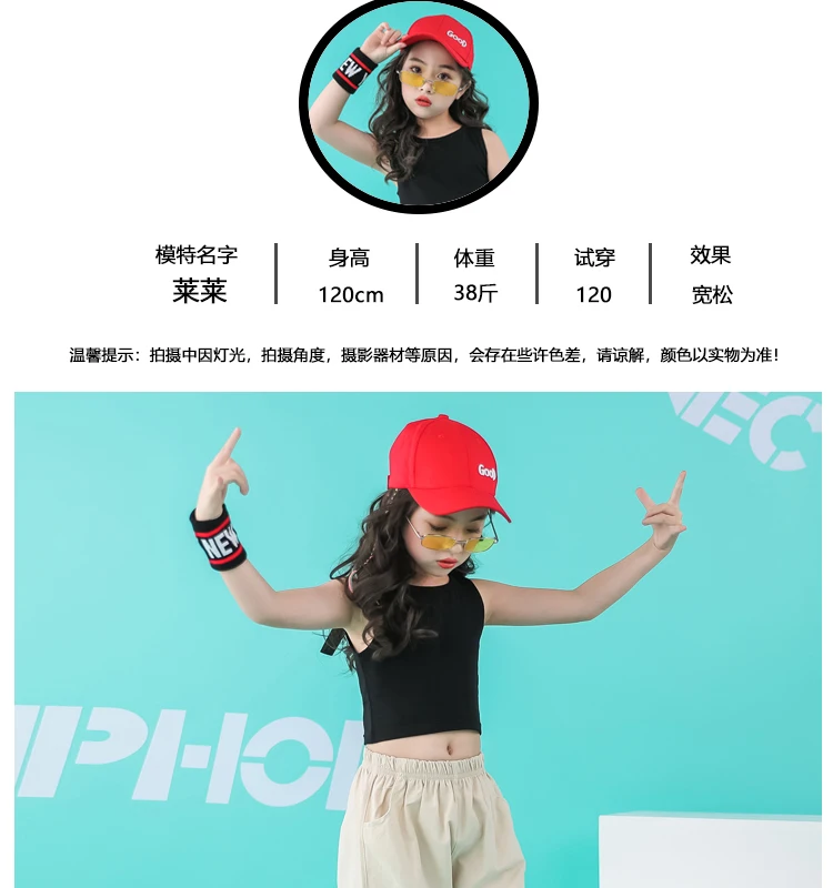 Summer girls clothes set 8 10 12 14 Years Hip hop T shirt pants hip hop dance costumes kids baby Girl summer clothes girls sets clothing (4)