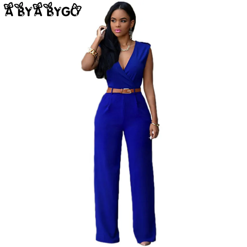 ABYABYGO Rompers Womens Jumpsuit Sexy Bodysuit Elegant Overalls For ...