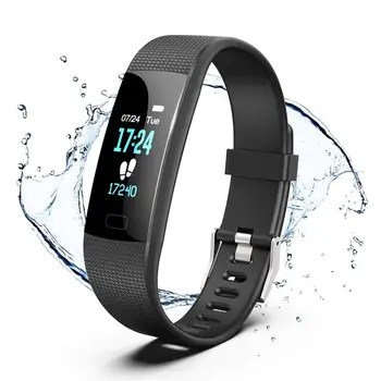 

New Arrival Bluetooth Heart Rate Sleep Monitor Fitness Tracker Smart Bracelet Wristband Bluetooth Heart Rate Sleep Monitor