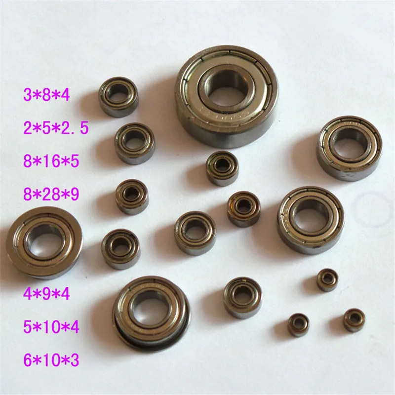 10PCS/LOT YT1395  MR106ZZ Bearing  6*10*3 mm  Miniature  Bearings  Free Shipping  Sealed Bearing  Enclosed Bearing