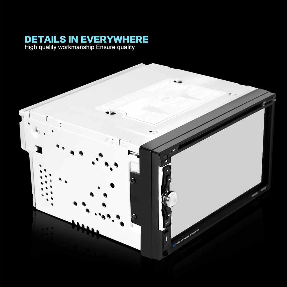 Best Car DVD Player GPS Stereo 2 DIN Android 5.1 Auto Radio Octa Core 7 Inch Universal  bluetooth Audio Head Unit Support DAB DVR OBD 11