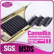 20 лотков 11 линий супер мягкие ресницы толщиной 0,07 мм шелковая норка 3 разных длины в одной полоске Очаровательные ресницы