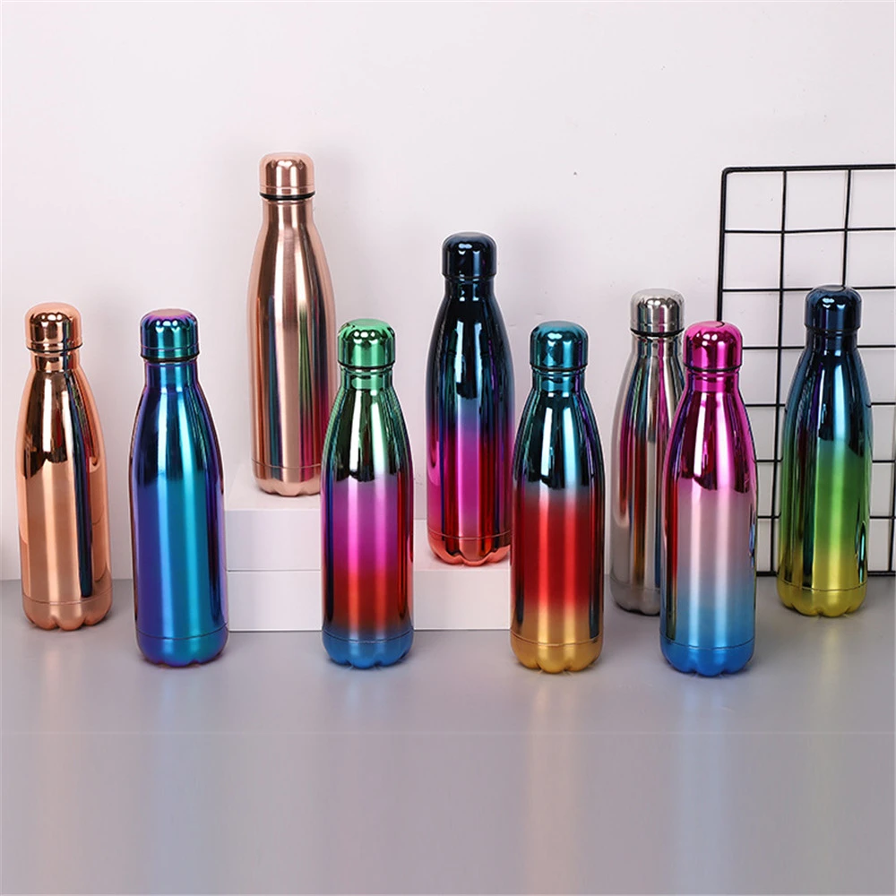 rose gold thermos bottle