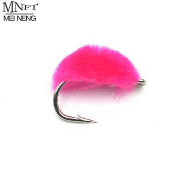 

MNFT 10PCS 12# Foam Hot Pink Egg Fly Fishing Popular Flies Fly fishing Hook