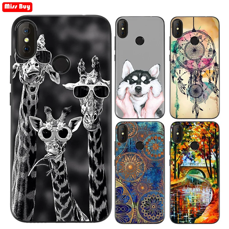 Missbuy Flyman Case For Doogee X70 Cute Cartoon Animal Painted Cases X 70 Soft Silicone Slim Floral Marble Cover |