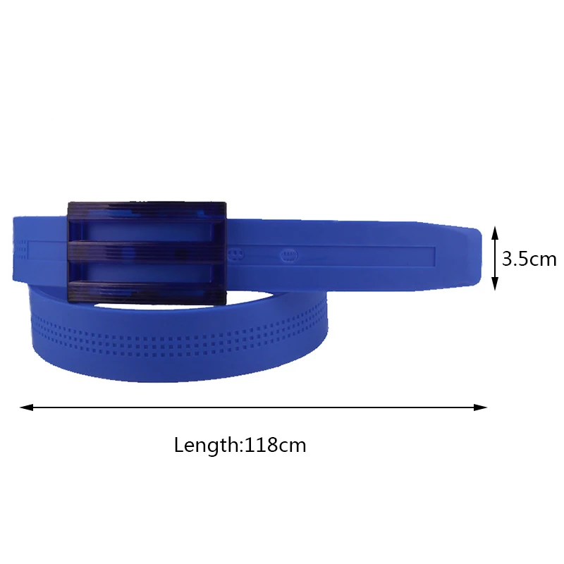 New Design Silicone Belts Men High Quality Belts For Women Rubber Leather Smooth Buckle Belts For Women Men