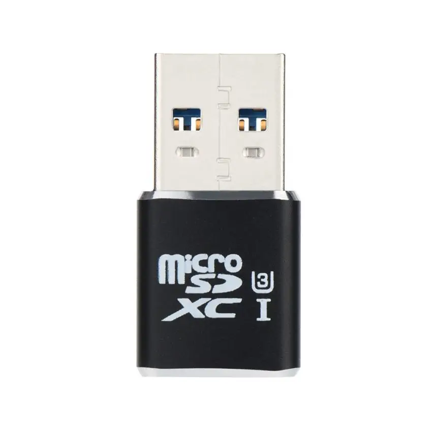 Горячая Memory Card Reader USB 3,0 Mini Card Reader/MICRO SD/SDXC Алюминий TF Card Reader мини-адаптер для ноутбука l0809#2