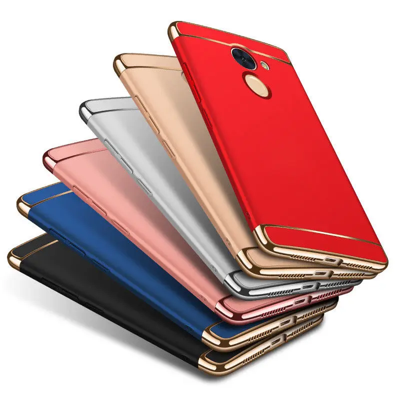 Luxury 3-IN-1 Shockproof Hard PC Case For Huawei P10 Lite Cases P8 P9 Plus 2017 Mate 9 10 Pro Cover |