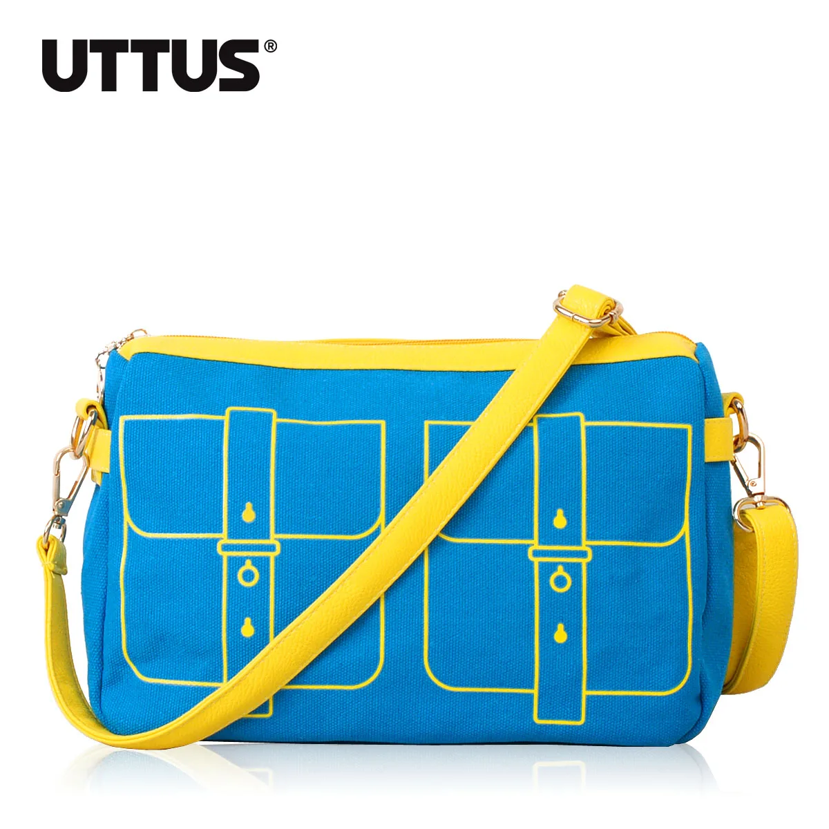 2013 new arrival school student bag canvas material durable and washable small shoulder bag