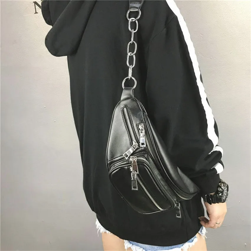 TOYOOSKY Crossbody حقائب للنساء بو الجلود العسكرية الكتف حقيبة صدر للرجال سعة كبيرة السيدات حقيبة سستة فاني الخصر حزمة