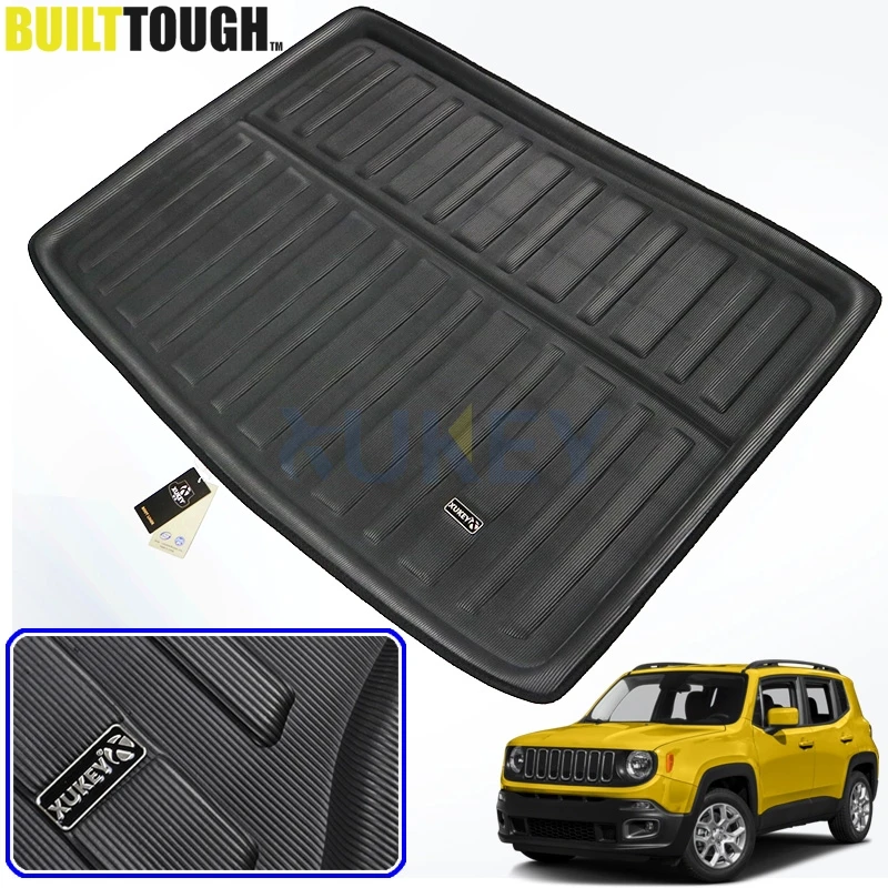 For Jeep Renegade BU Tailored 2014 2015 2016 2017 2018 2019 Rear Trunk Boot Liner Cargo Mat
