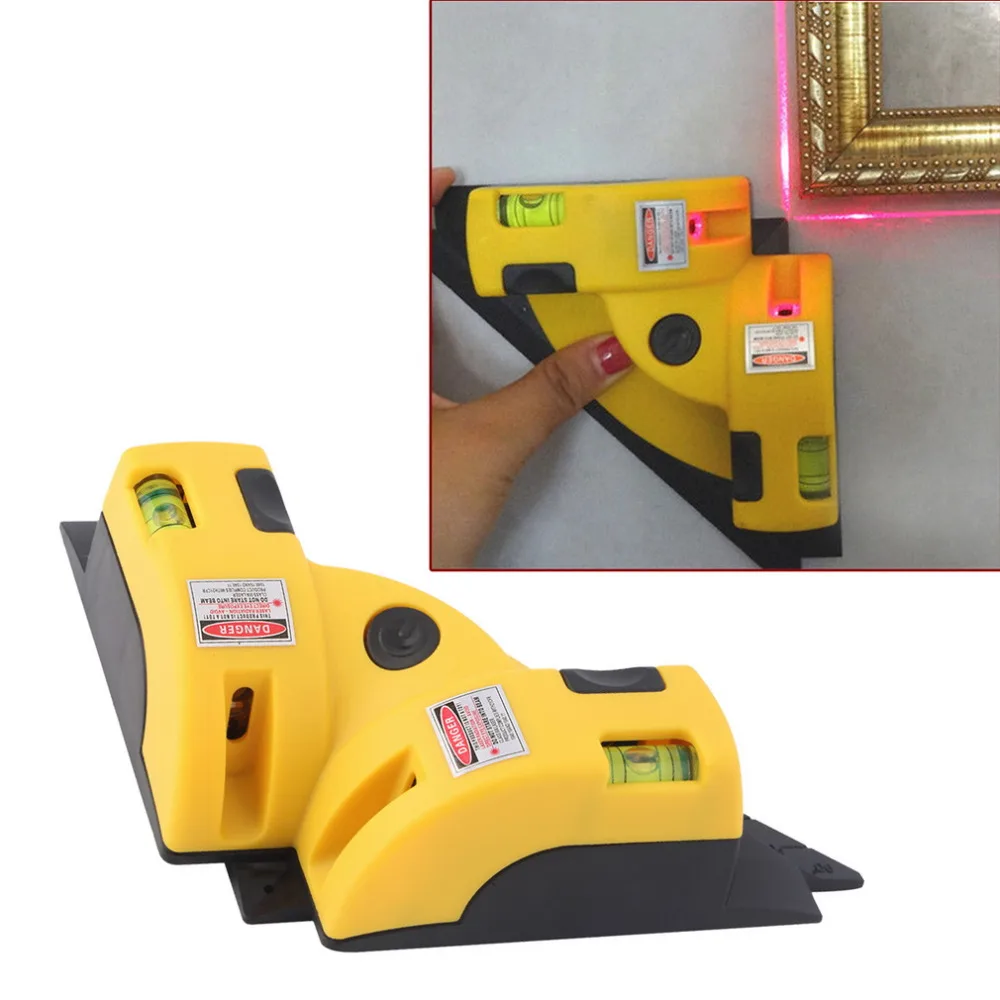 

Hot Vertical Horizontal Measurer Laser Line Projection Square Level Right 90 Degree New