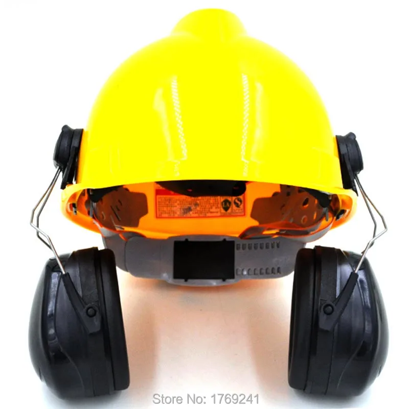KopiLova 10 шт. ушные муфты защита для ушей промышленность анти шум Защита слуха звукоизоляция наушник только использовать на шлем