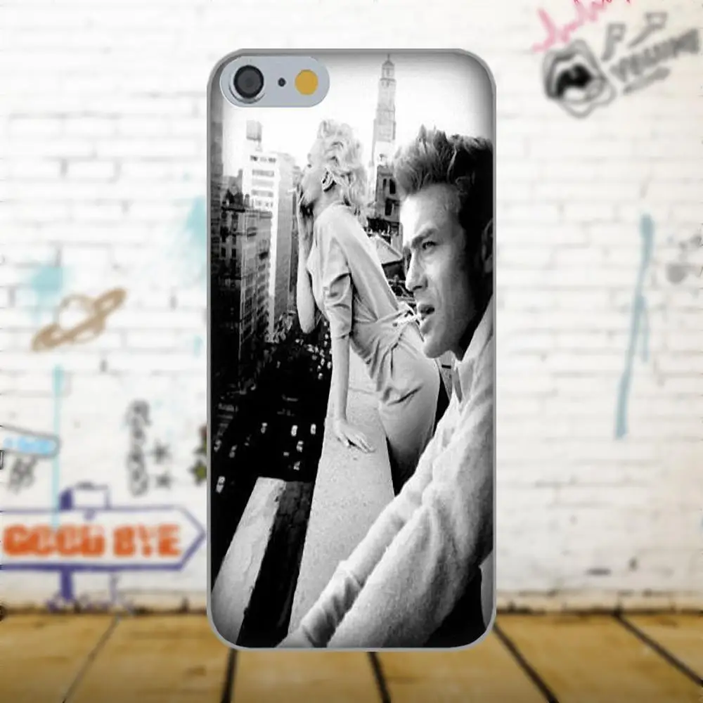 Для Apple iPhone X 4 4S 5 5C 5S SE 6 6S 7 8 Plus для LG G3 G4 G5 G6 K4 K7 K8 K10 V10 V20 TPU чехол Джеймс Дин и Мэрилин