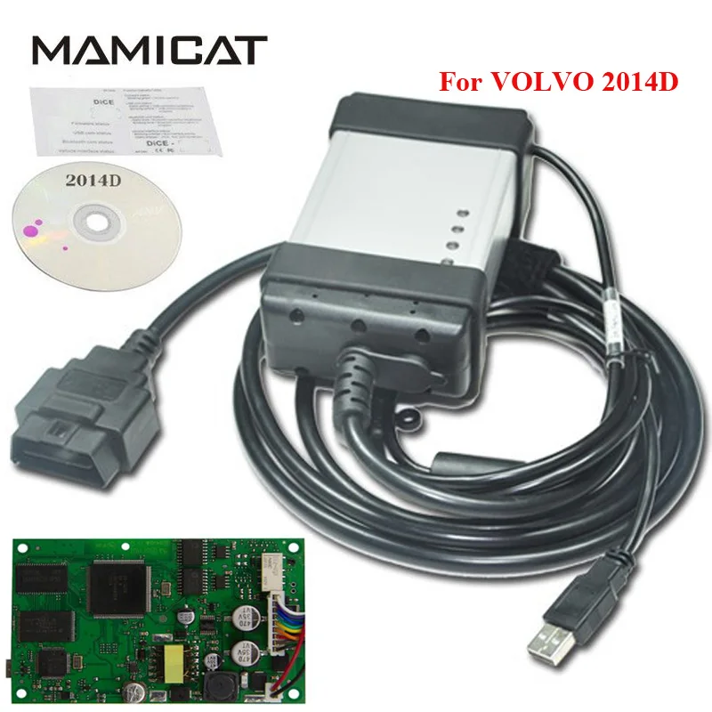 Green PCB Full Chip For Volvo Vida Dice 2014D Auto Diagnostic Tool Vida Dice Pro Firmware