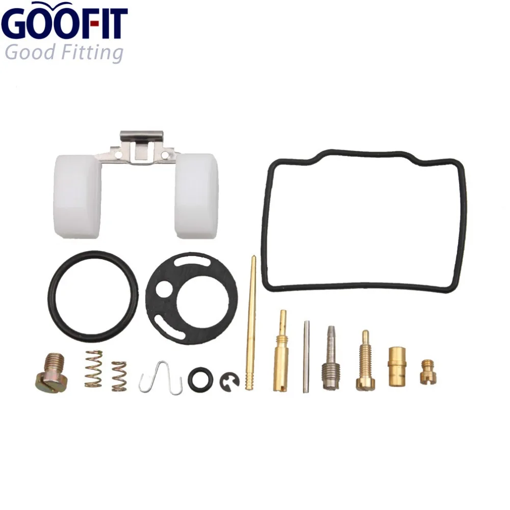 

GOOFIT PZ16 70cc 16mm Carburetor Carb Repair Rebuild Kits for Peace Kazuma ATV Dirt Bike Go Kart A012-021