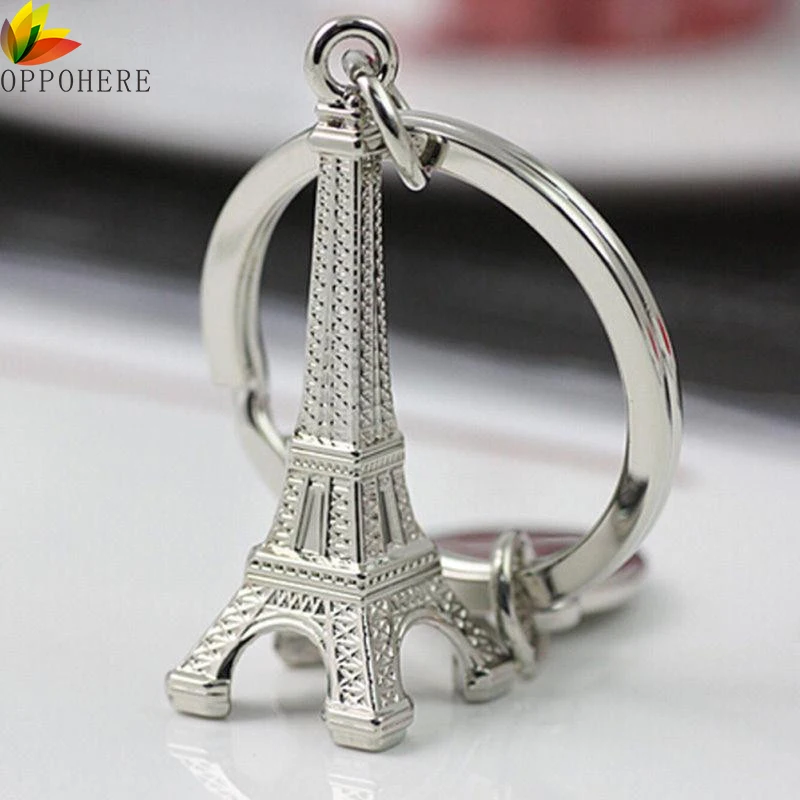 OPPOHERE Torre Eiffel Tower Keychain For Keys Souvenirs 