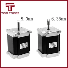 1 шт., 2 фазы, 4-Leads 20Kgcm 76 мм CNC Nema 23 шаговый двигатель, 3d принтер 23HS7628 23hs8430 57 мм* 76 мм