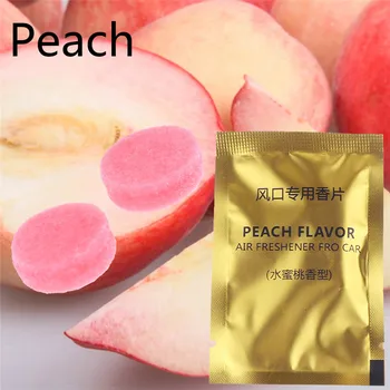 

5 Flavor Universal Car Interior Accessories Fragrance Perfume Air Conditioning Freshener Round Solid Core for Volkswagen Honda