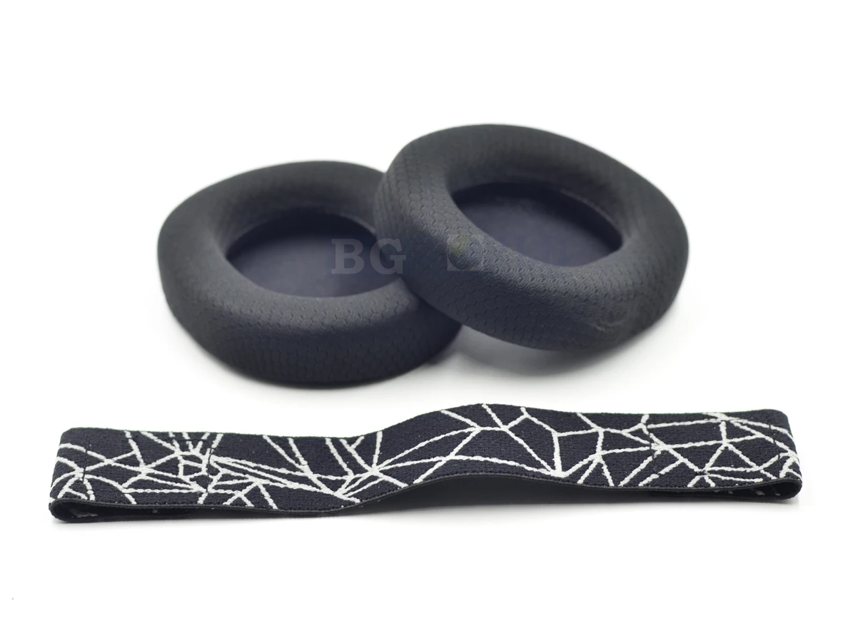 earpads headband BGWORLD повязка на голову из пены, амбушюры, Сменные подушечки, Эластичная головная повязка для SteelSeries Arctis 3 5, игровая гарнитура, губка - Цвет: earpads headband
