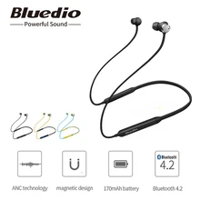 Bluedio TN в ухо спортивные Bluetooth наушники с активным шумоподавлением Беспроводная гарнитура Bluetooth наушники для телефонов
