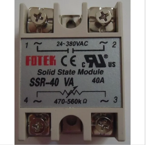 SSR relay 40VA Resistance Regulator single phase solid state relay SSR