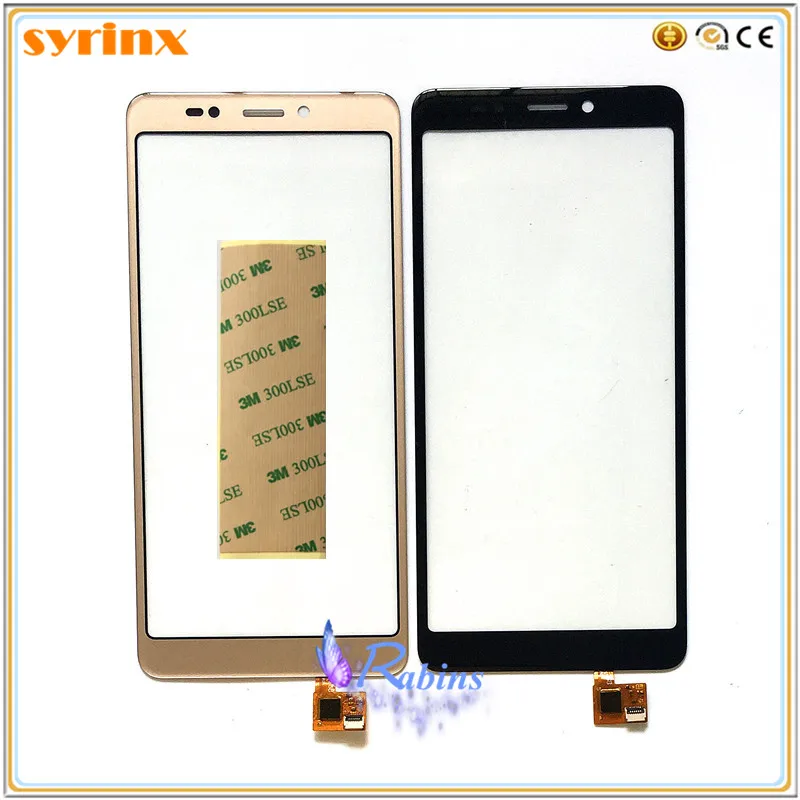 

SYRINX Mobile phone Touch Panel Sensor Touchscreen For BQ BQ-5522 BQ5522 BQ 5522 Next Touch Screen Front Glass Lens 3M Tape