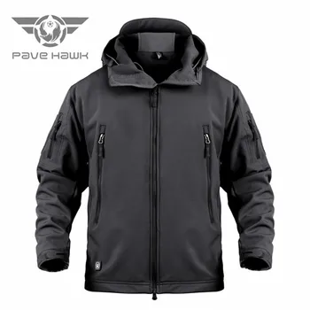 

Autumn Men's Military Camouflage Fleece Jacket Army Tactical Clothing Multicam Male Camouflage Windbreakers