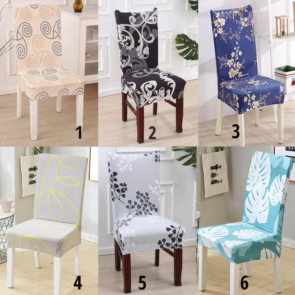 

Svetanya print Dinner Chair cover Home Stretch elastic