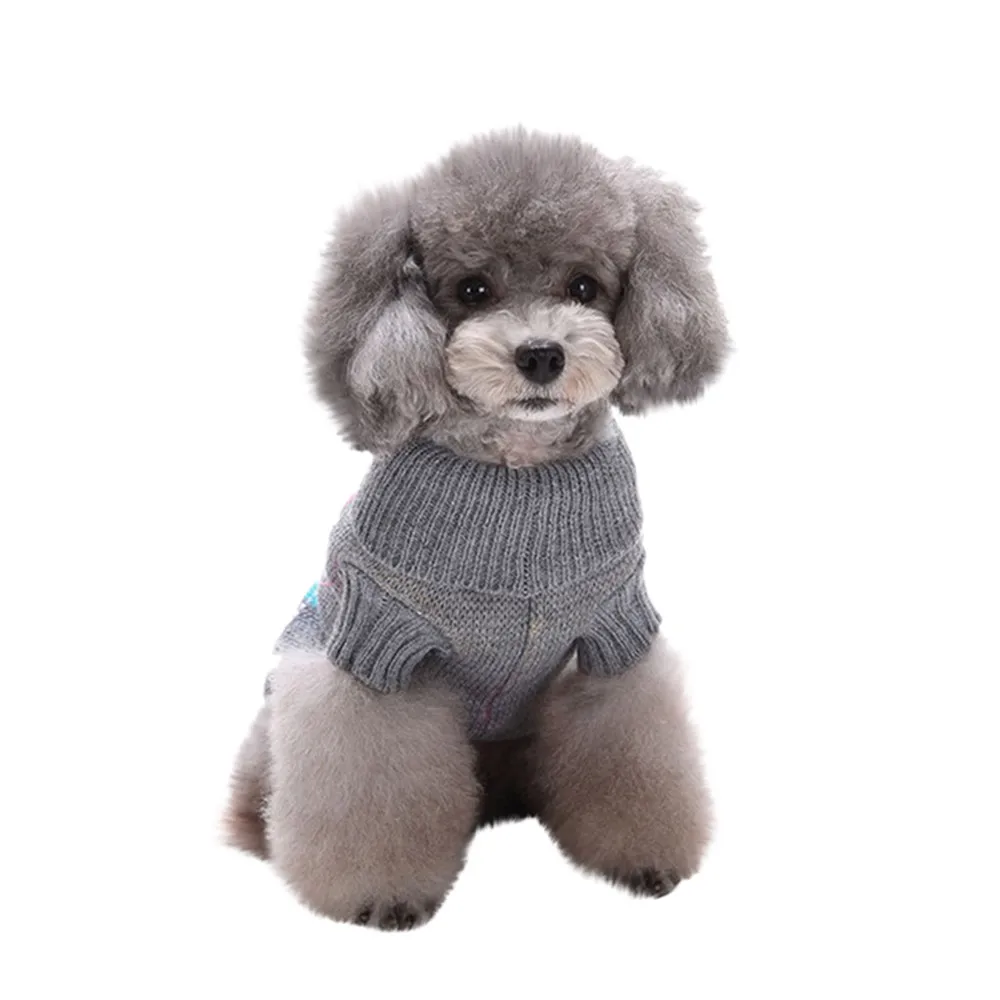 Свитер для собаки зимний теплый свитер с надписью «Love» пальто костюм одежда Джерси perro джемпер для собаки
