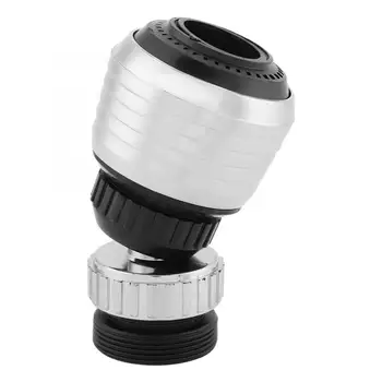 

360 Degree Adjustable Faucet Bubbler Water Filter Water Saving Faucet Aerator for Kitchen Bathroom New