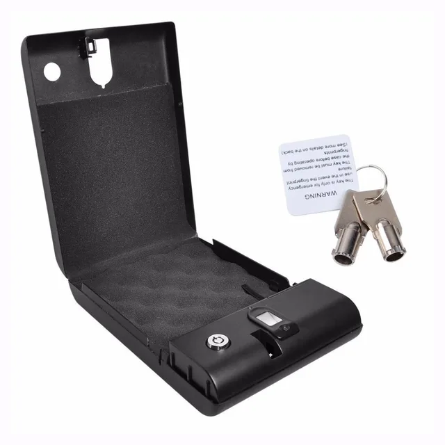 Fingerprint Safe Box Security Fingerprint and Key Lock Safes For Car