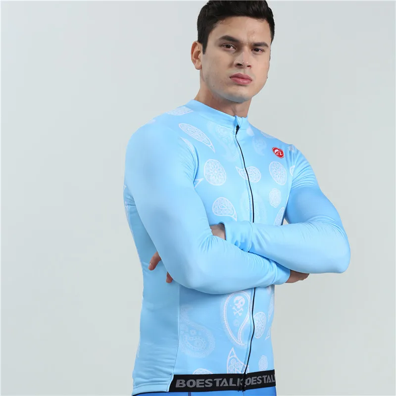 2019 new men winter fleece long sleeve cycling jersey high quality comfortable bike clothing Triathlon maillot ciclismo hombre