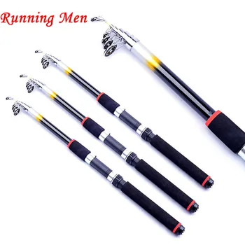 

Superhard Portable Telescopic Fishing Rod Fiberglass Fishing Rod Winter Feeder Peche Carp Ice Telescopic Spinning Fishing Rod