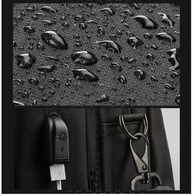 Kingsons для 15,6 "Тетрадь ноутбук сумка внешний интерфейс USB водонепроницаемый ударопрочный портативный плеча Бесплатная доставка, 1 шт
