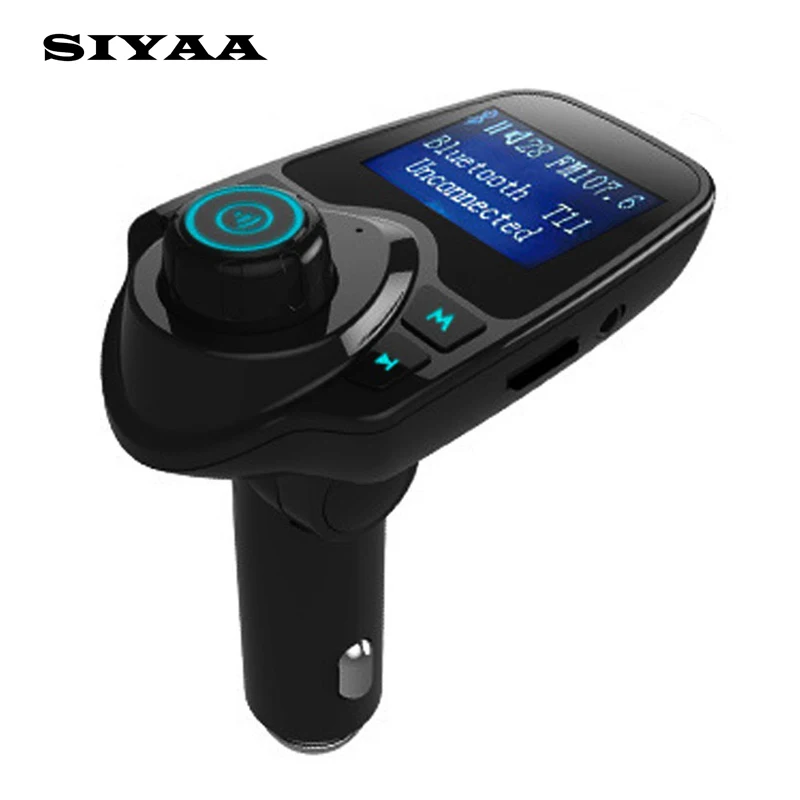 SIYAA Bluetooth Car Kit Hands Free FM Transmitter Handsfree Receiver 5V