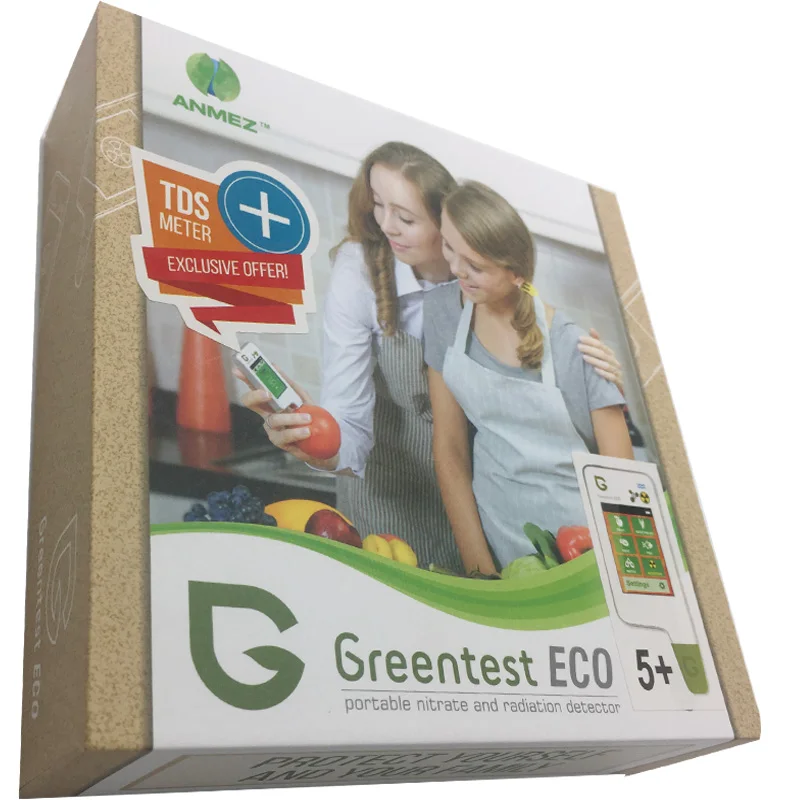 Greentest ECO 5 измеритель концентрации нитрата пищевых продуктов TDS тестер Экспресс