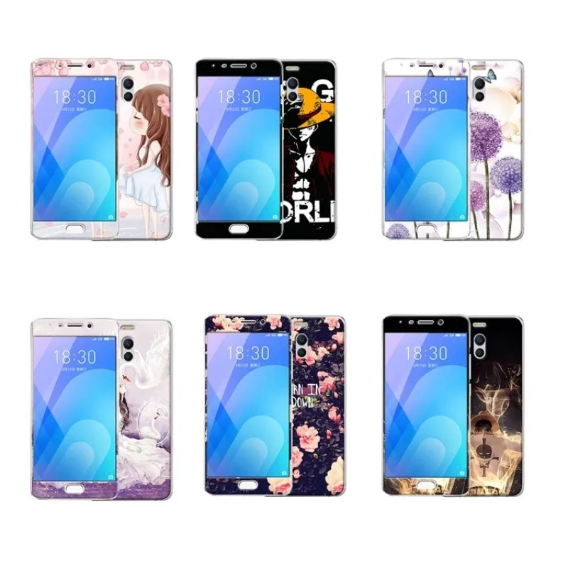 Meizu M6 note case cover glass screen protector  (34)