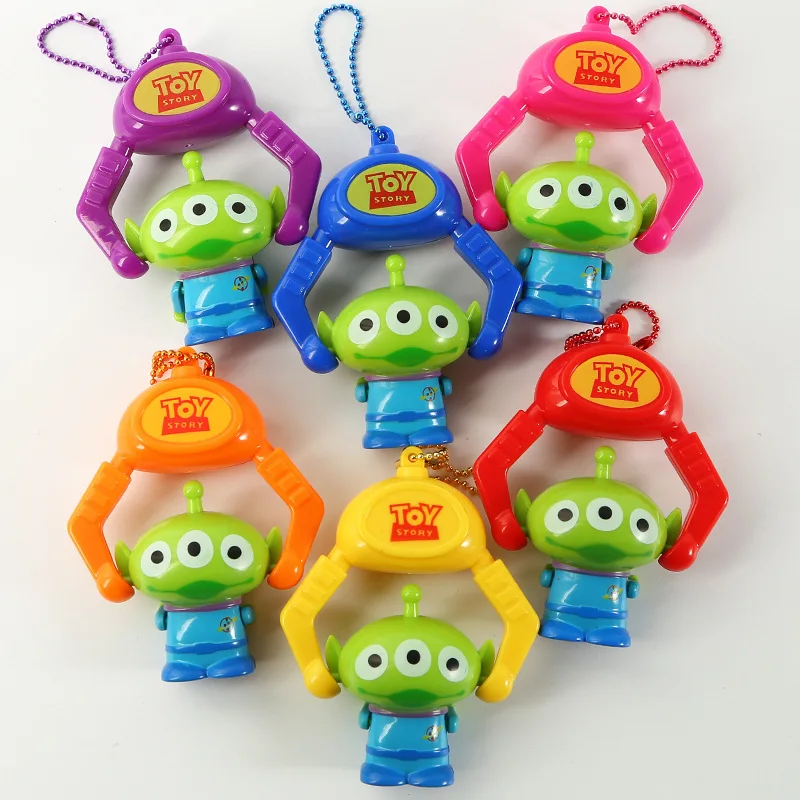

Toy Story 4 cute Buzz Woody Alien PVC Anime Action Figure Burger fries cola ornaments doll Pendant Toy Kids gift