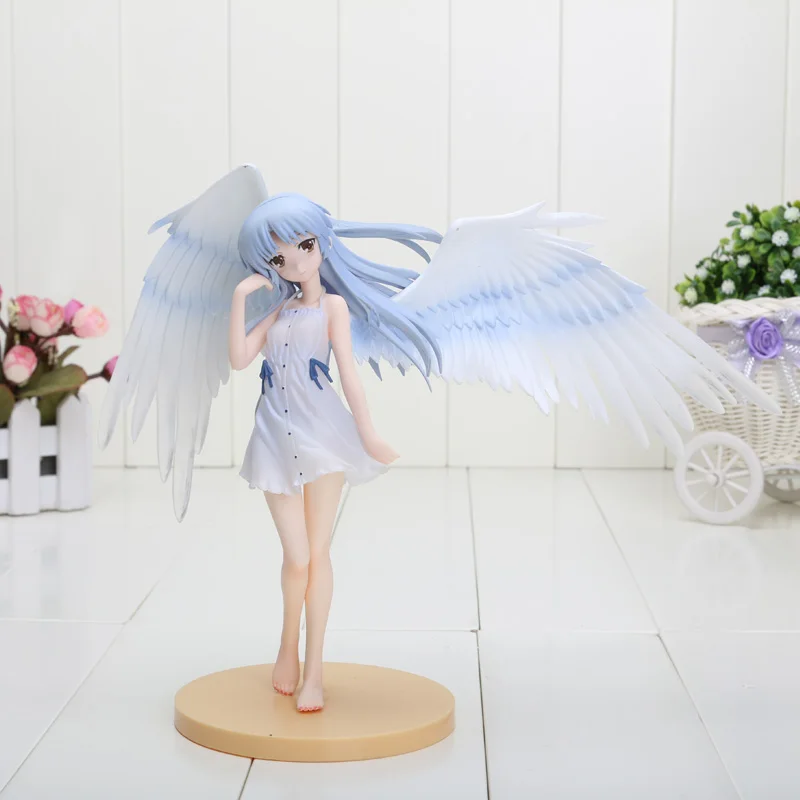 Angel Beats! Школьная форма Tenshi Ver. Tachibana Kanade ПВХ фигурка Коллекционная горячая девушка модель косплей игрушки - Цвет: no box