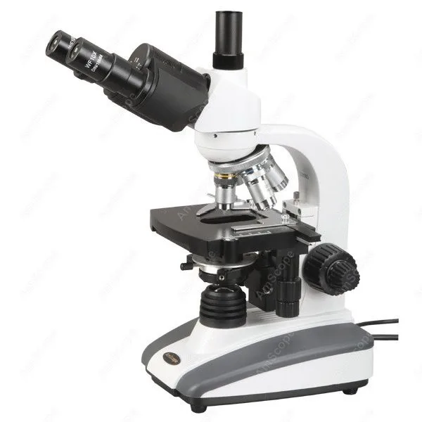 Тринокулярная лампа AmScope светодиодсветодиодный тринокулярная модель 40X 2000X|microscope
